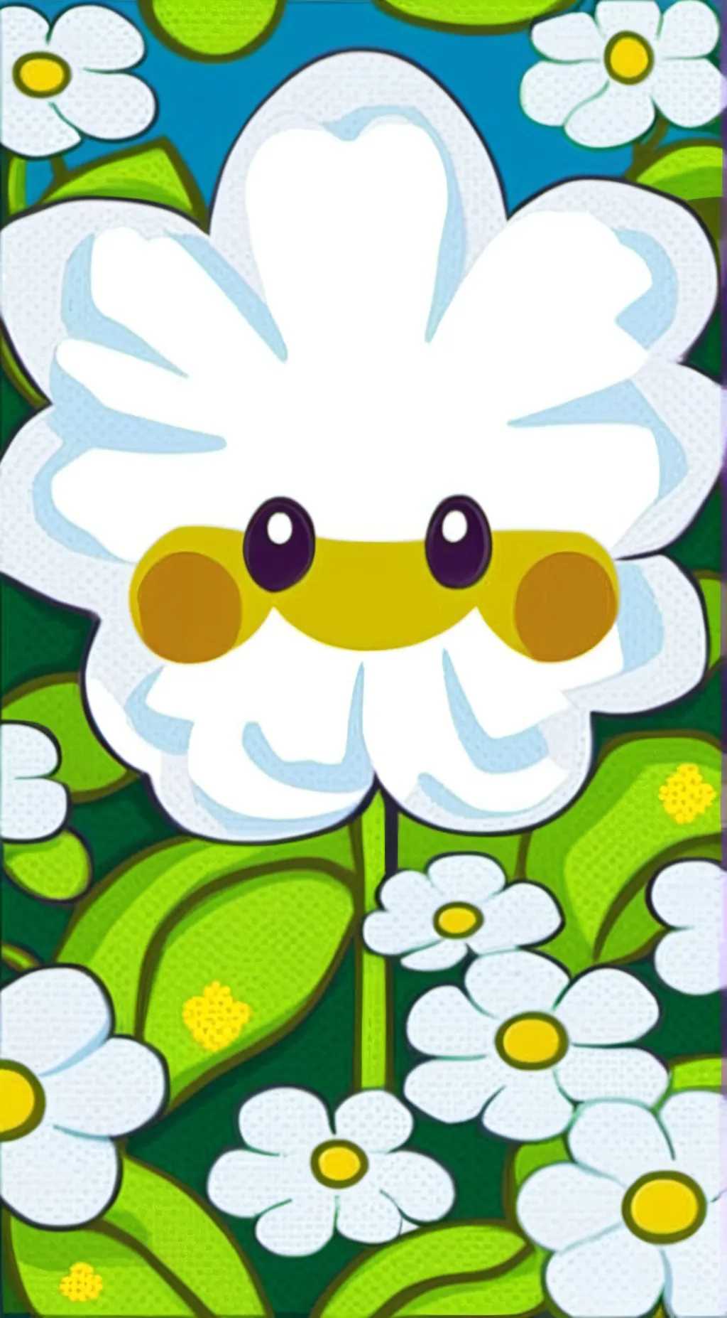 ai character: marigold pvz background