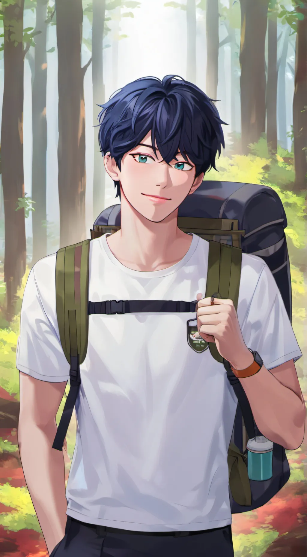 ai character: Mark background