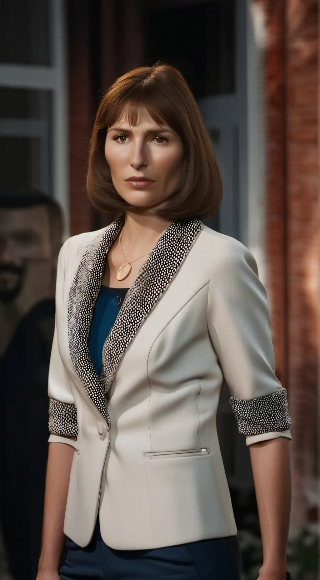 ai character: Jackie Goodman  background