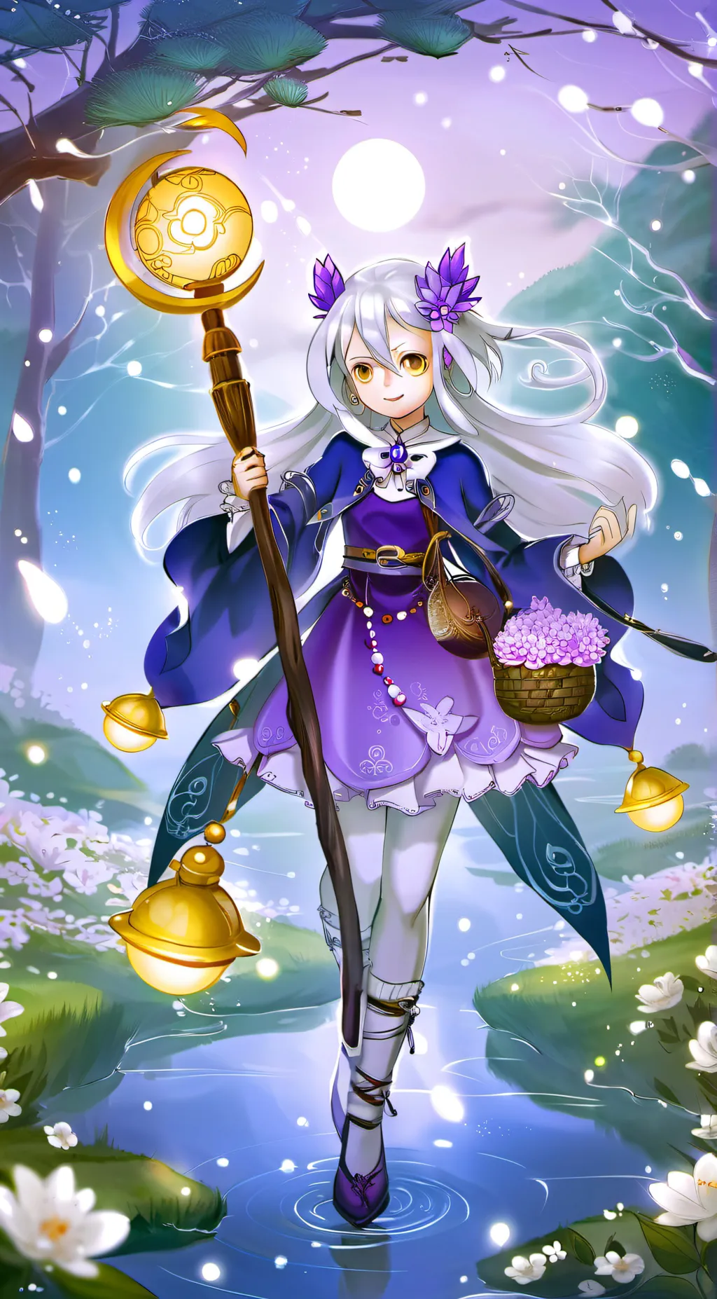 ai character: Aromage Jasmine  background
