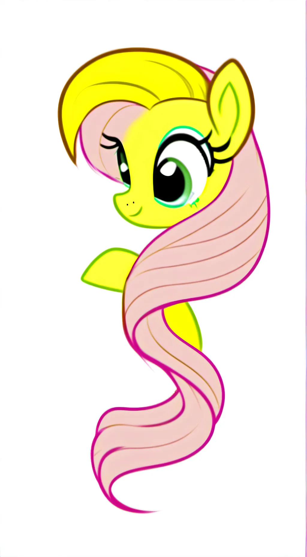 ai character: fluttershy background