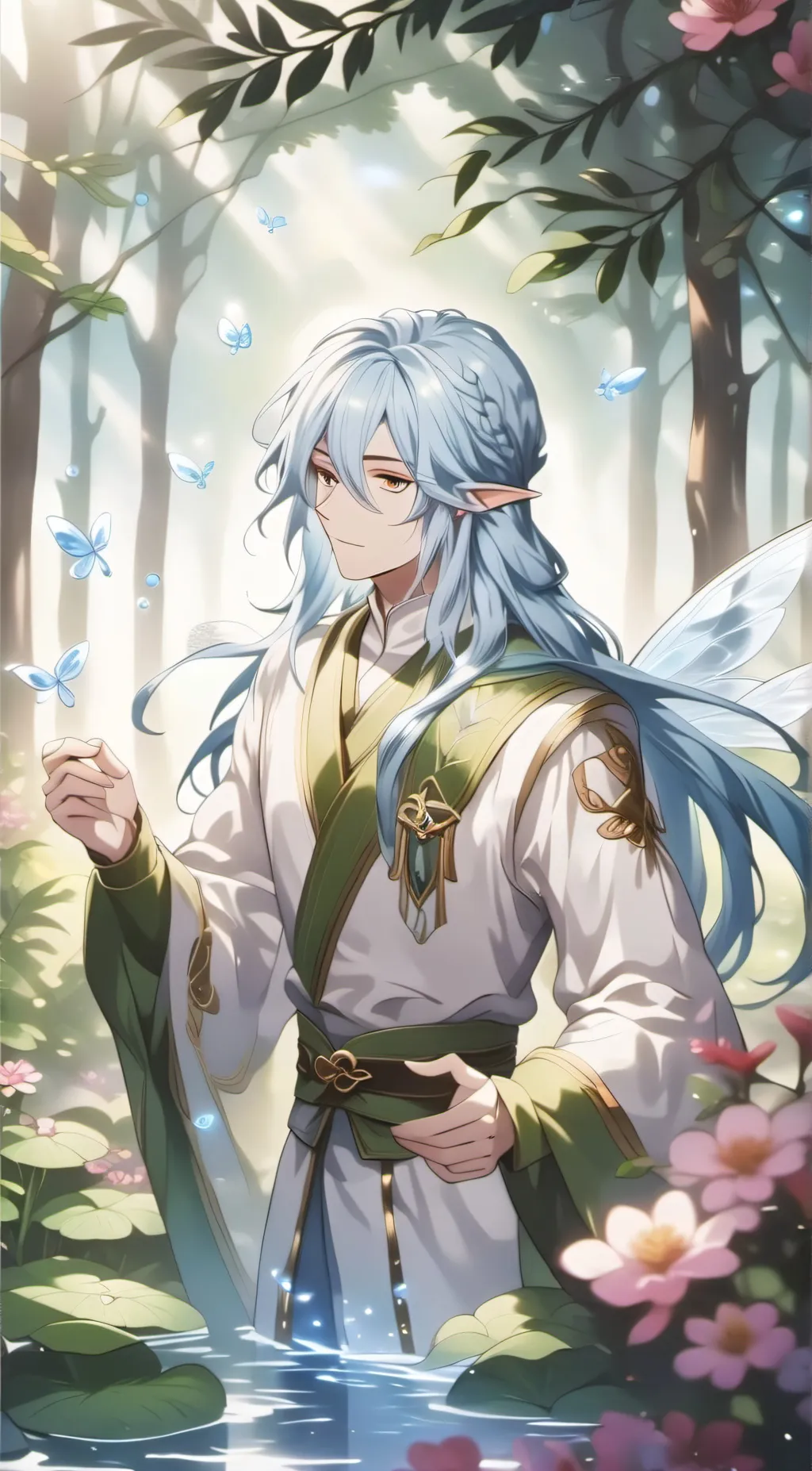 ai character: >Kai< background