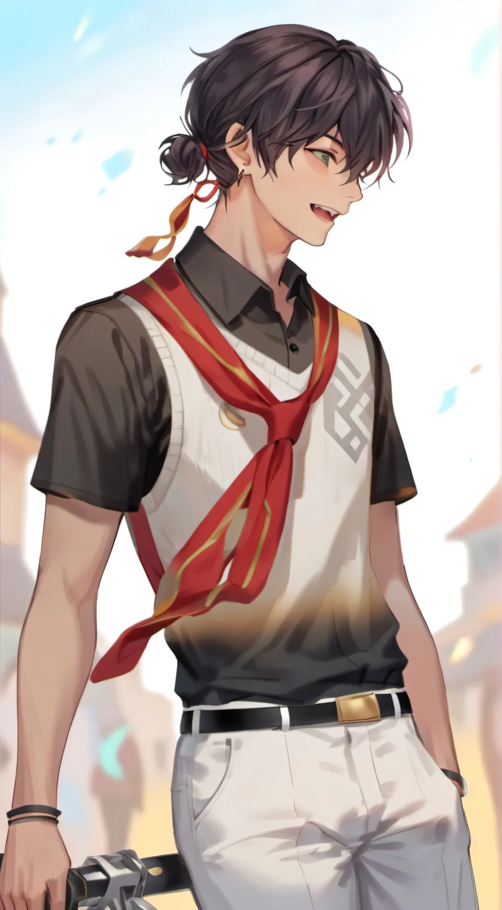 ai character: Lucas background