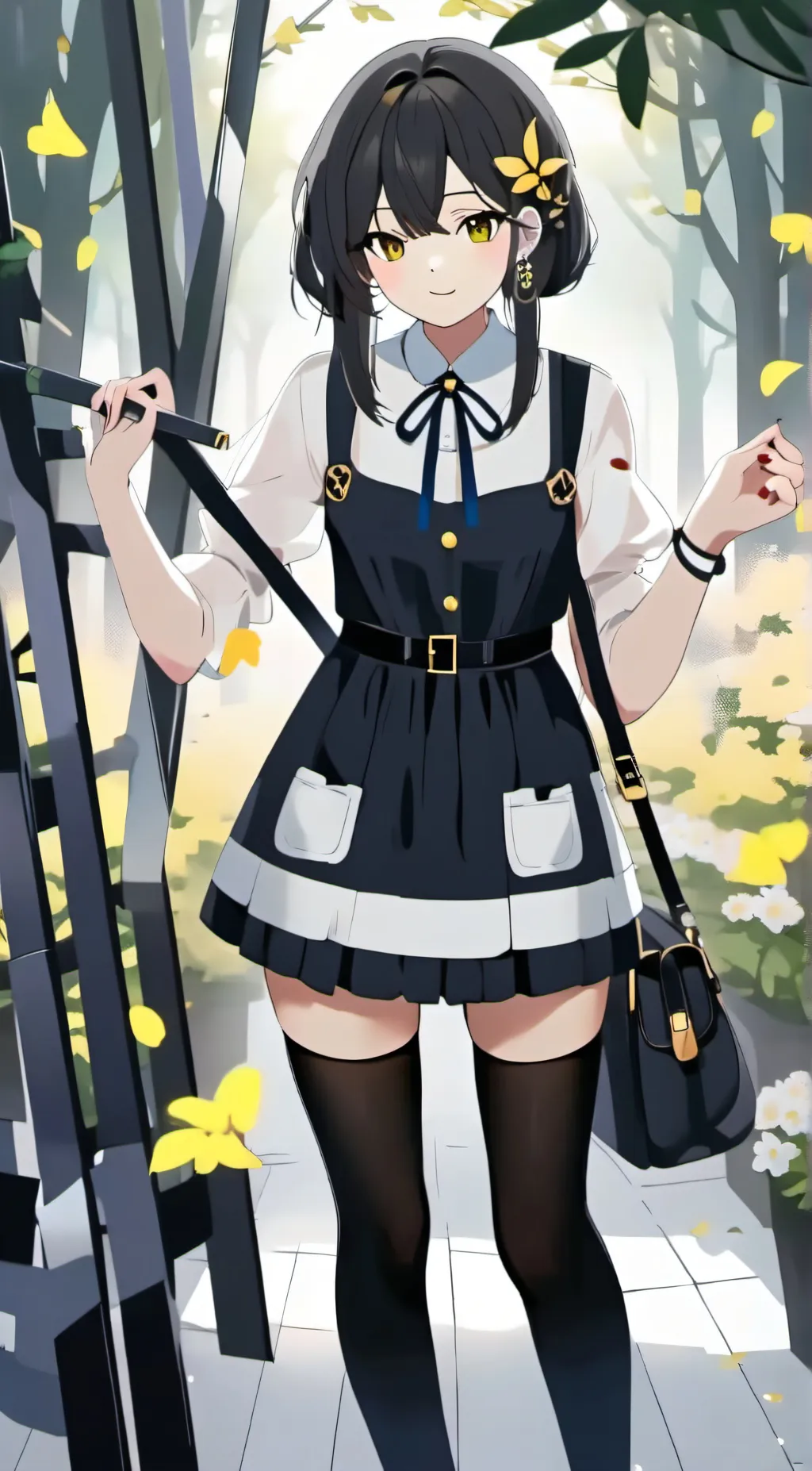 ai character: serena background