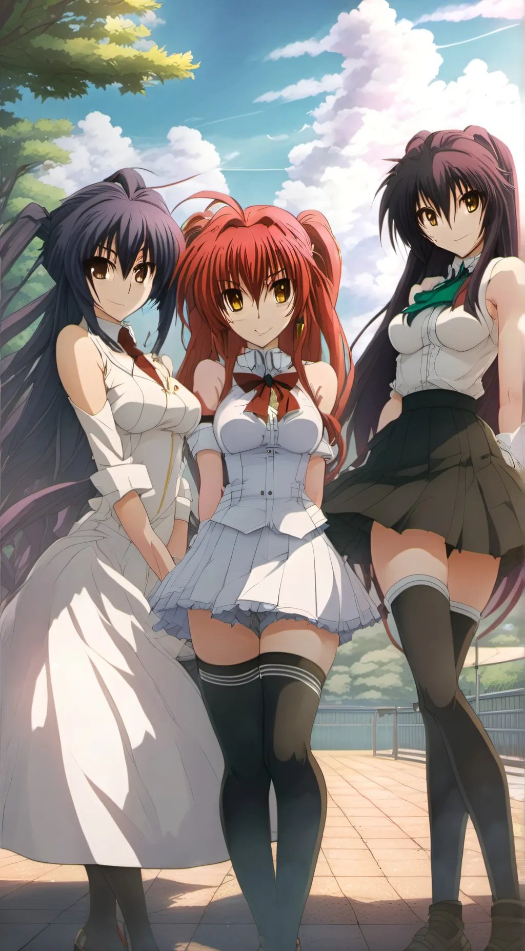 ai character: Highschool DxD background