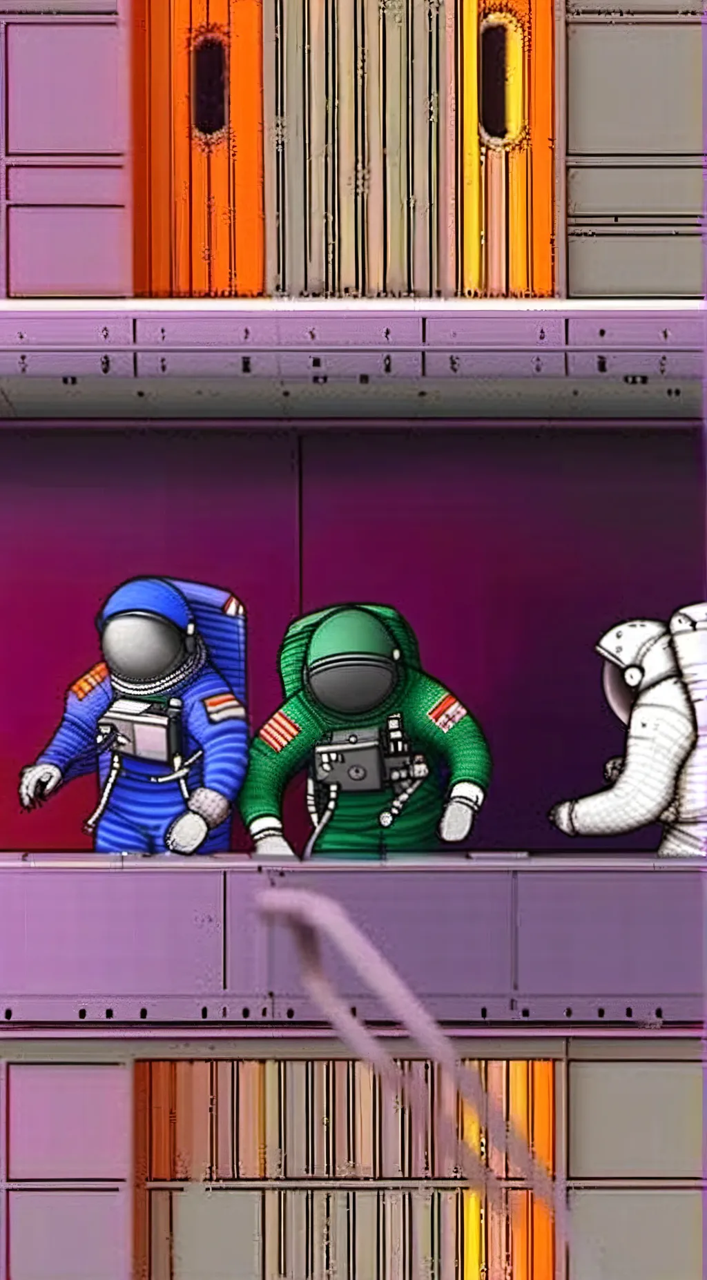 ai character: Among us background