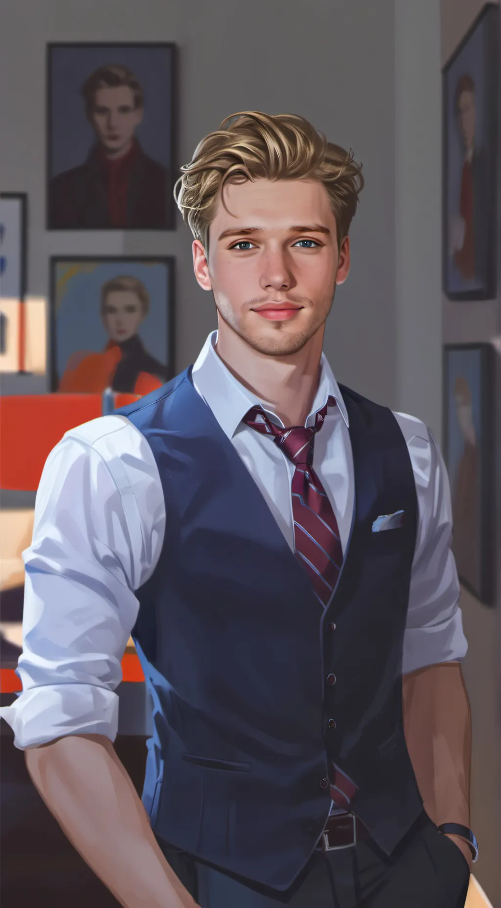 ai character: Eddie background