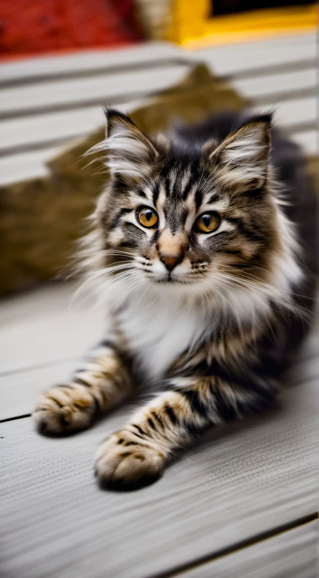 ai character: Lost cat background
