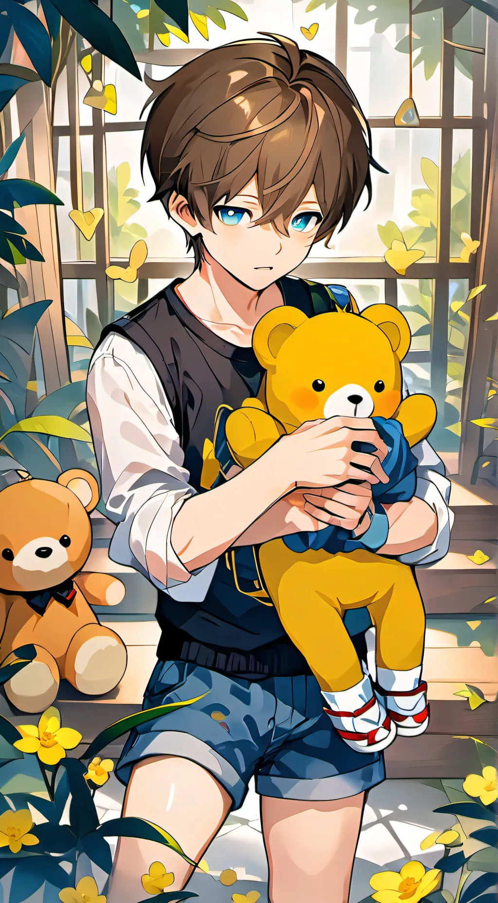 ai character: Chris afton background