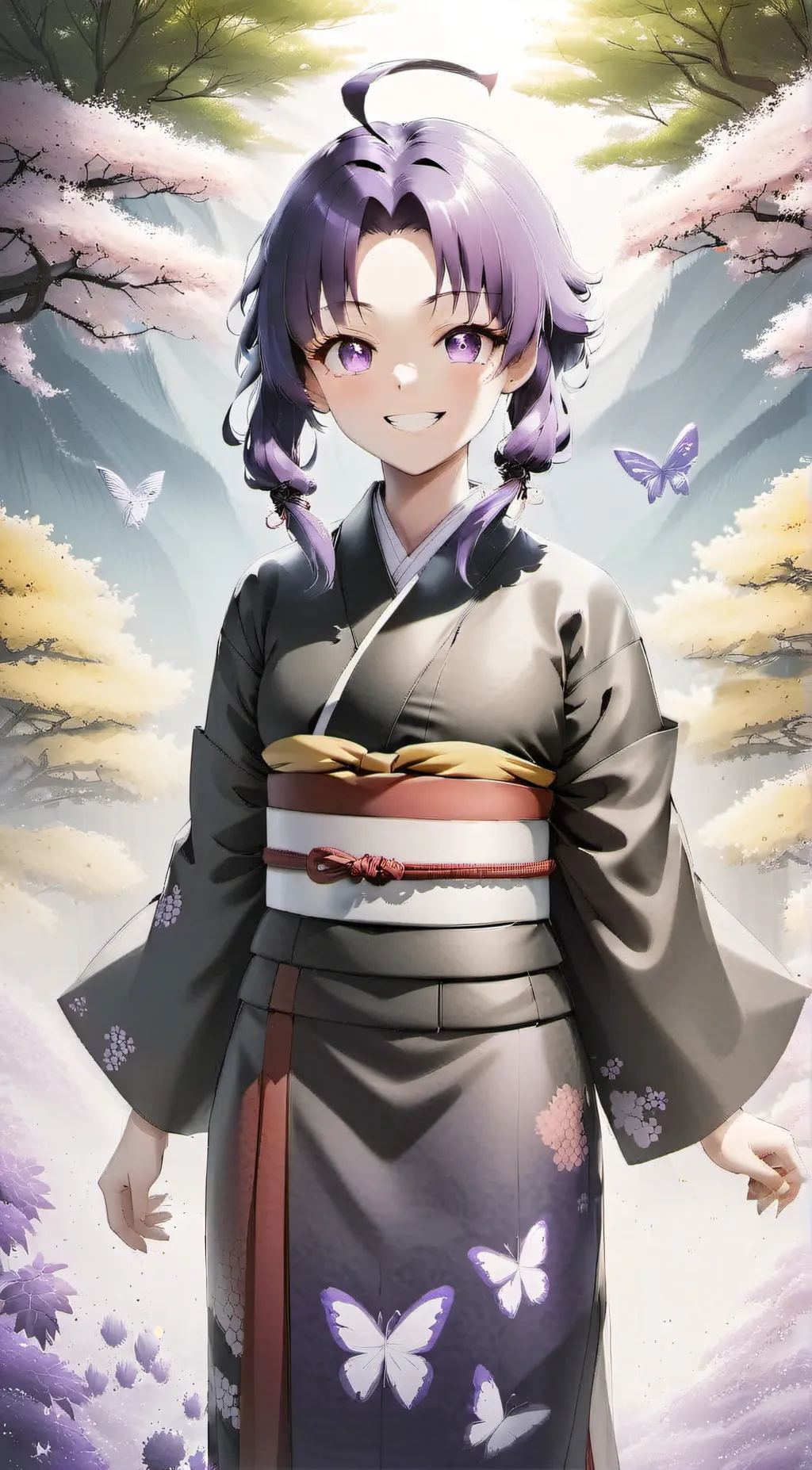 ai character: Child hashira background