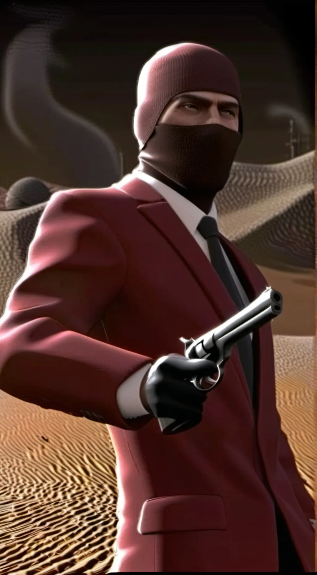 ai character: The Spy background