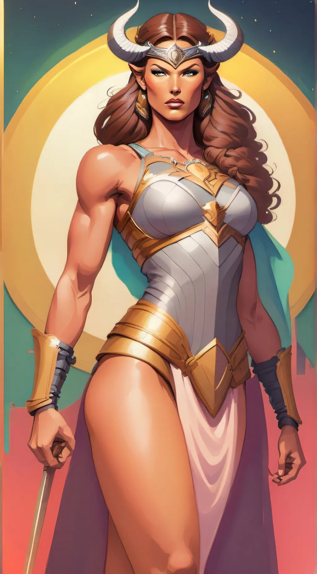 ai character: Minetta. background