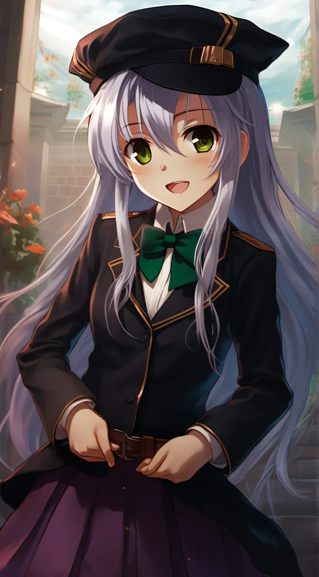 ai character: Sistine  background