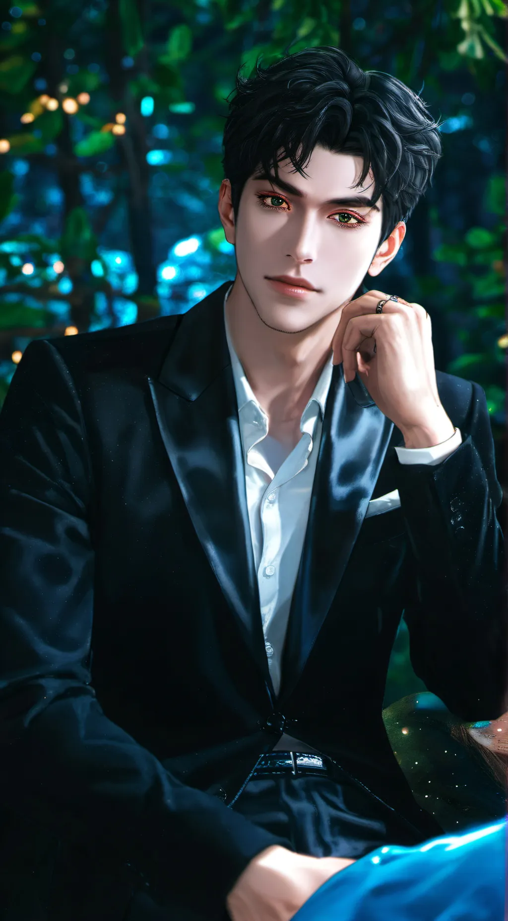 ai character: Daddy background