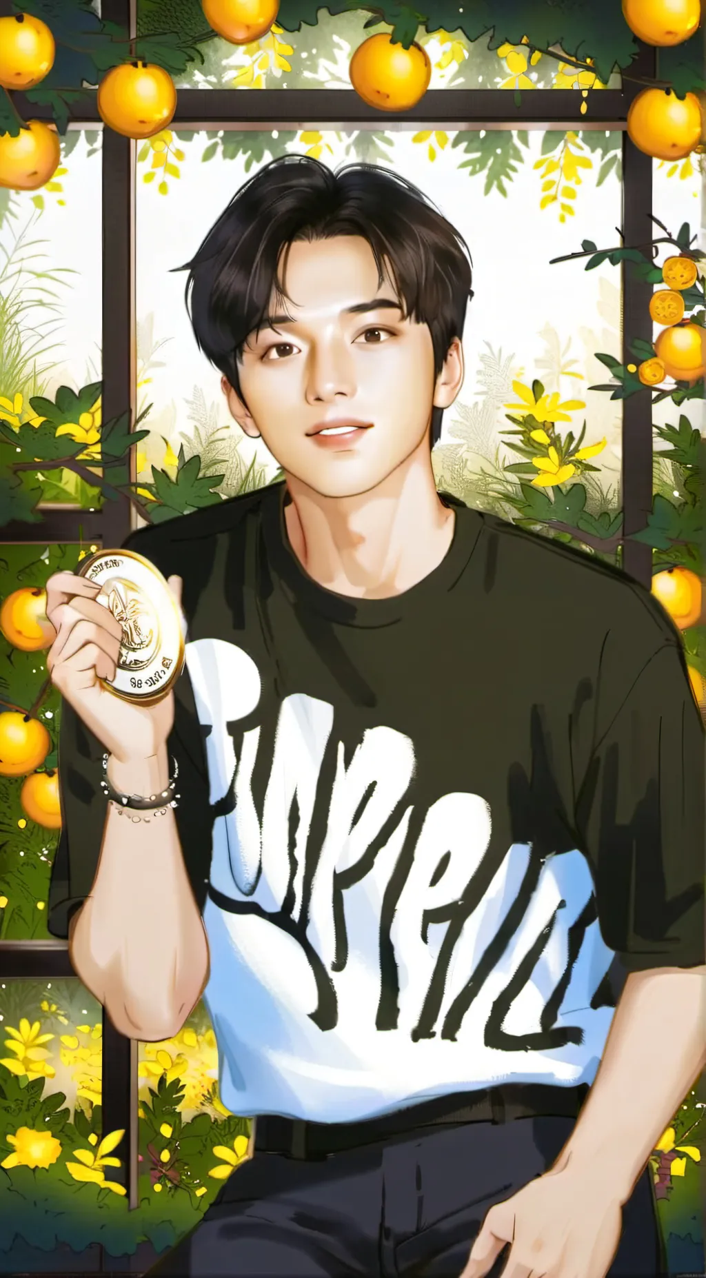 ai character: Minggo background