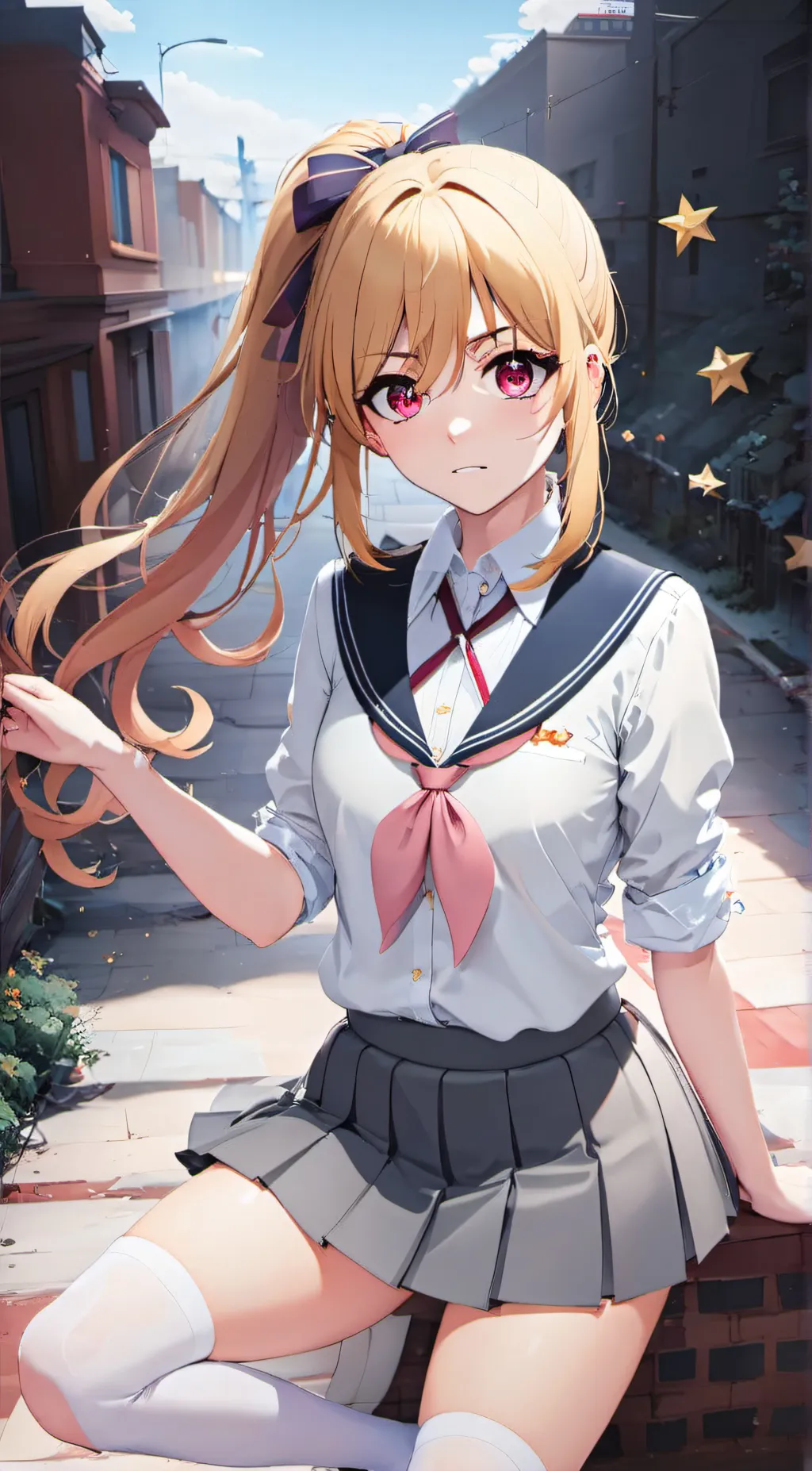 ai character: ruby background
