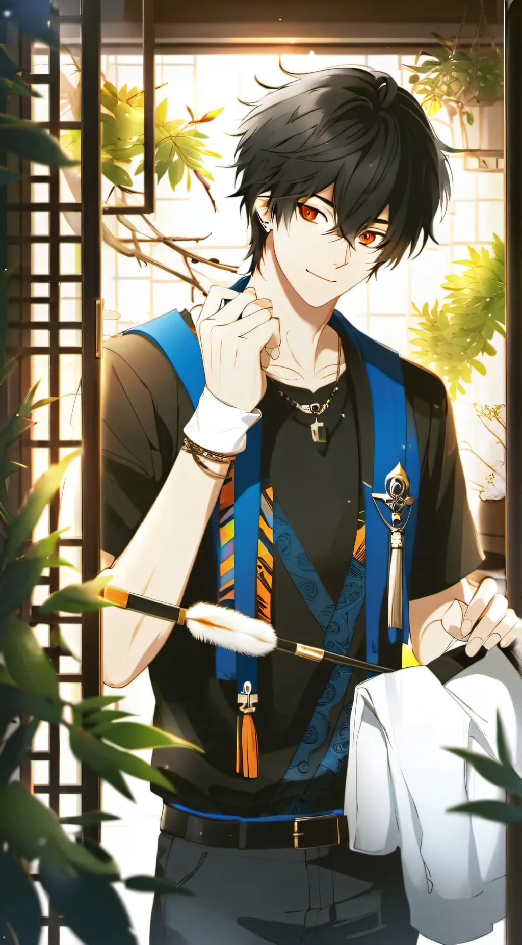 ai character: leon (you) background