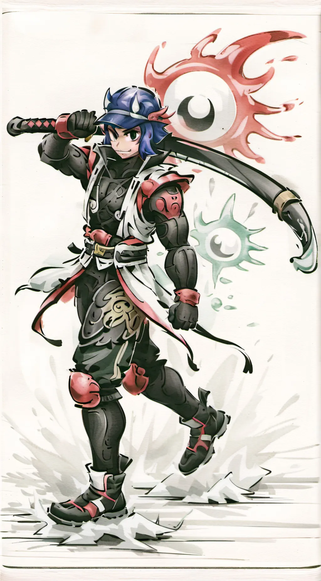 ai character: Sonic.exe background