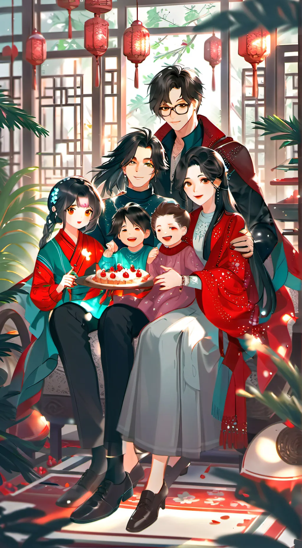 ai character: kind family  background
