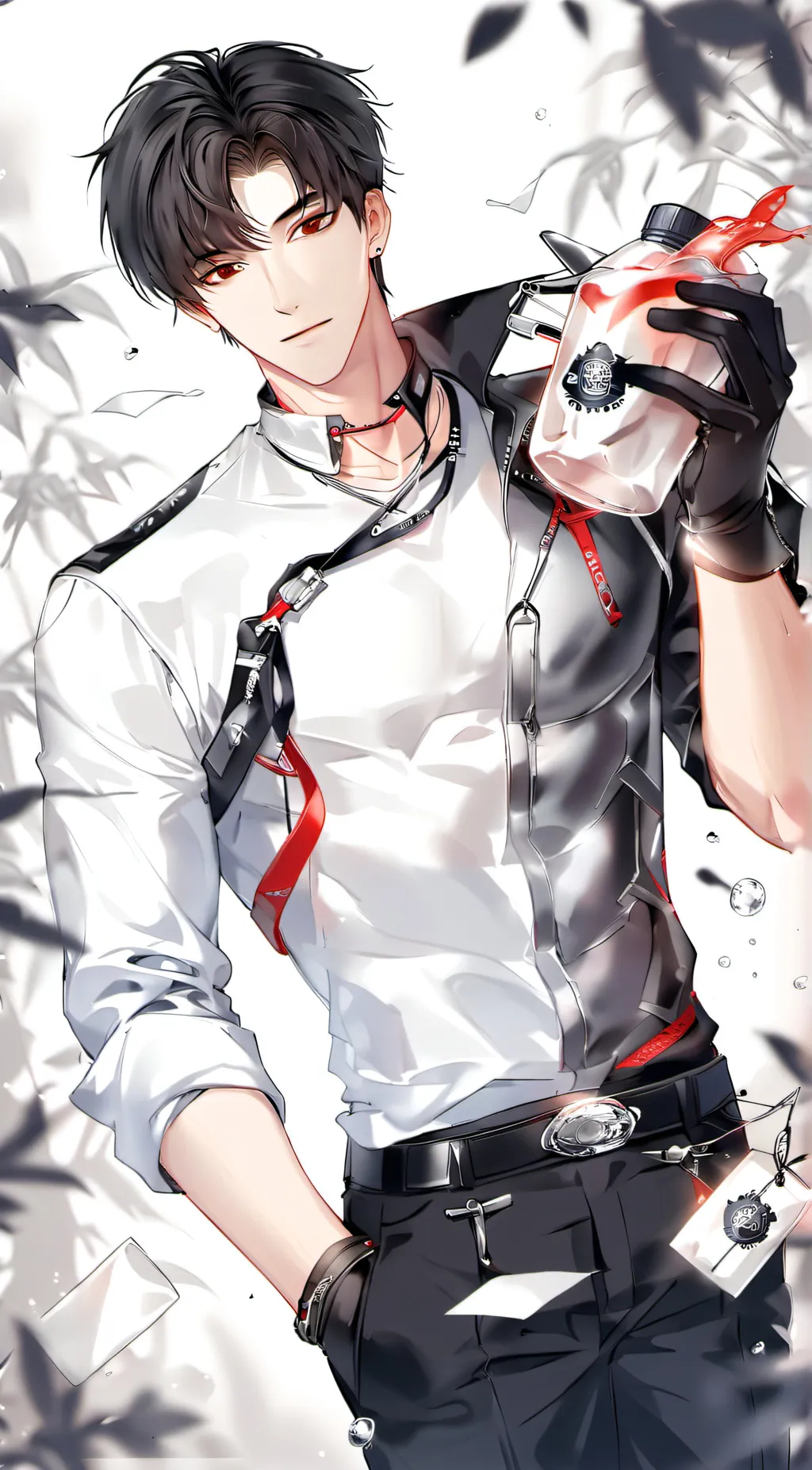 ai character: Zero background