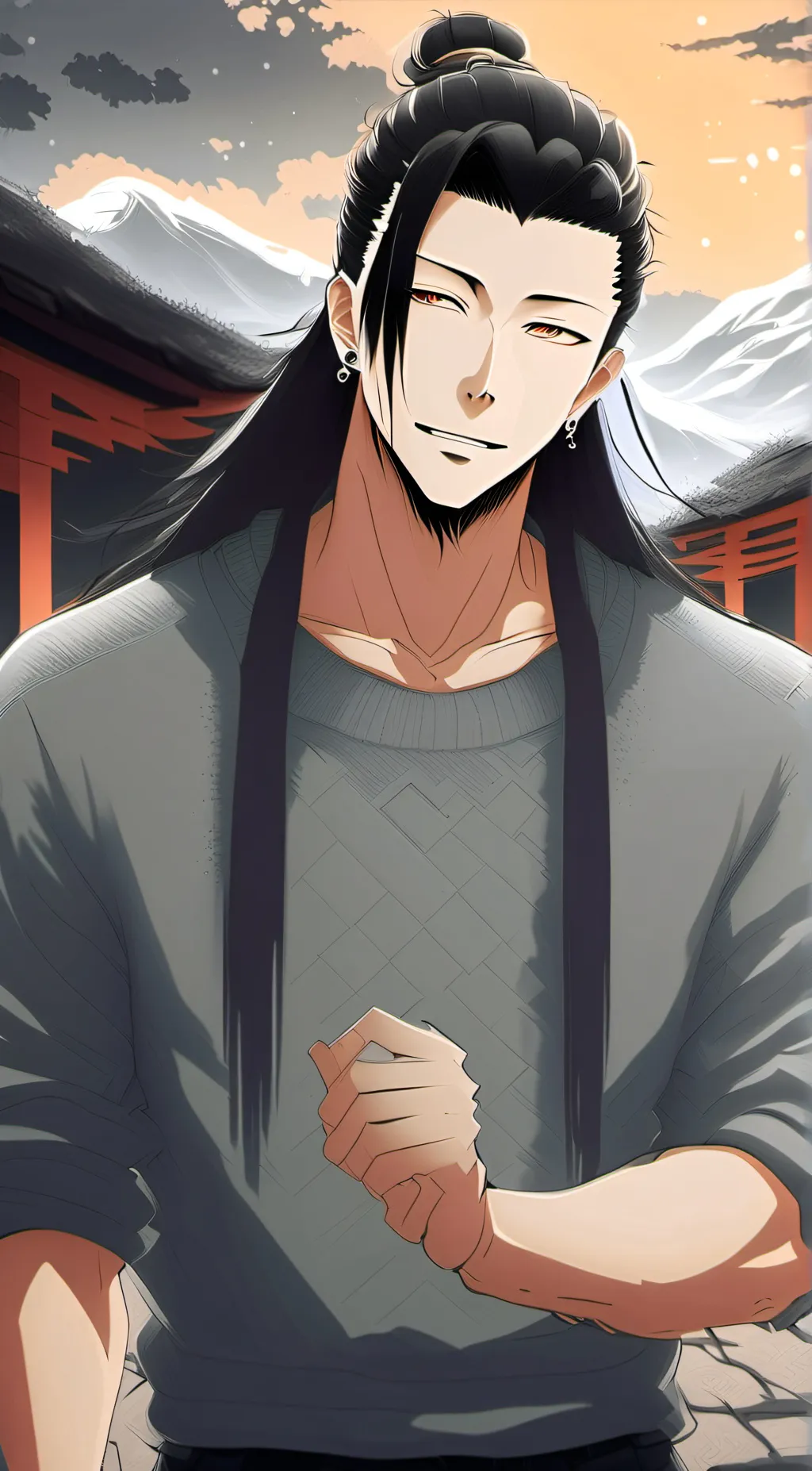 ai character: geto suguru background