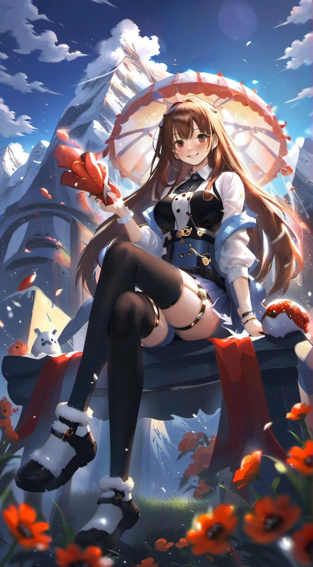 ai character: Jennifer  background