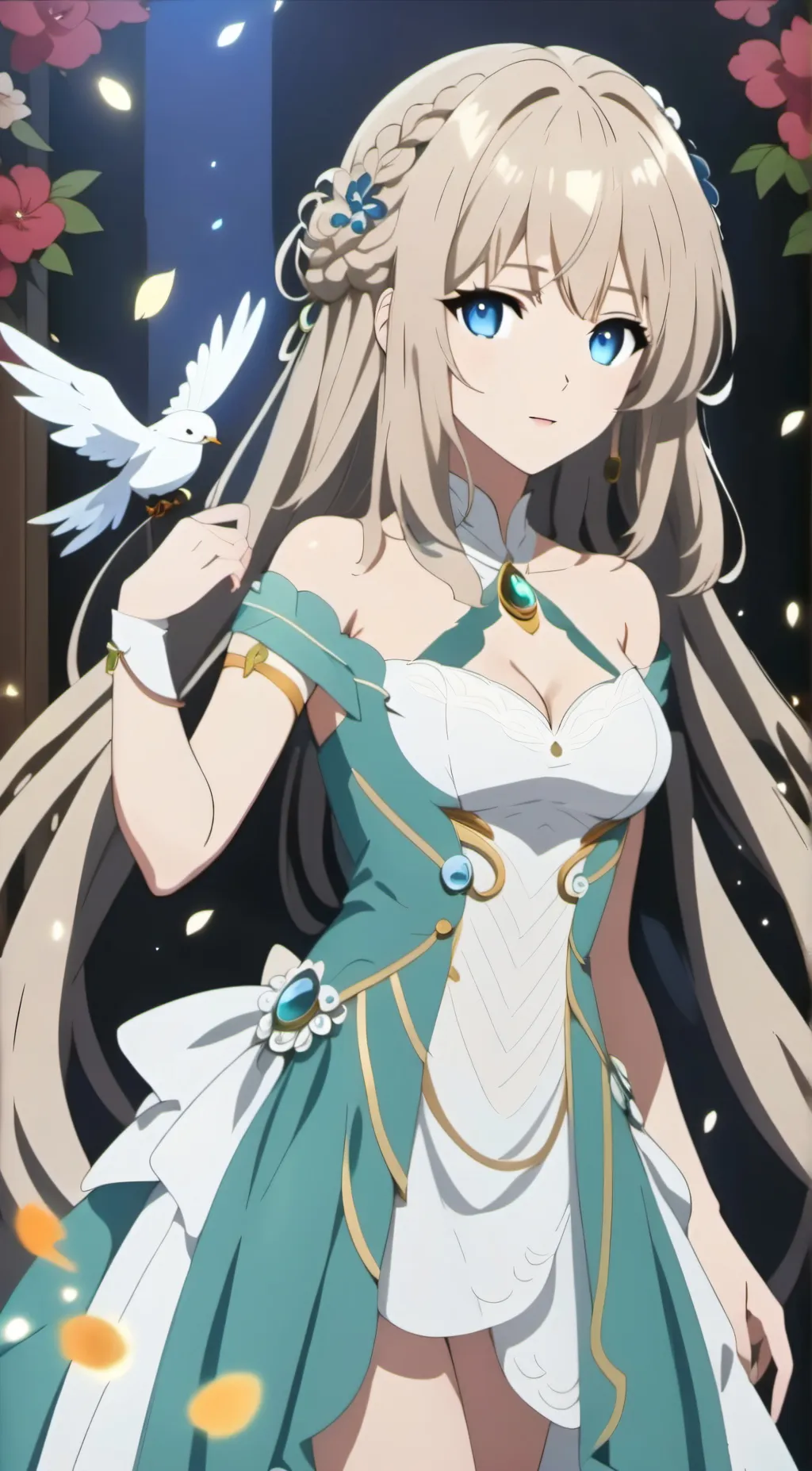 ai character: izzy background