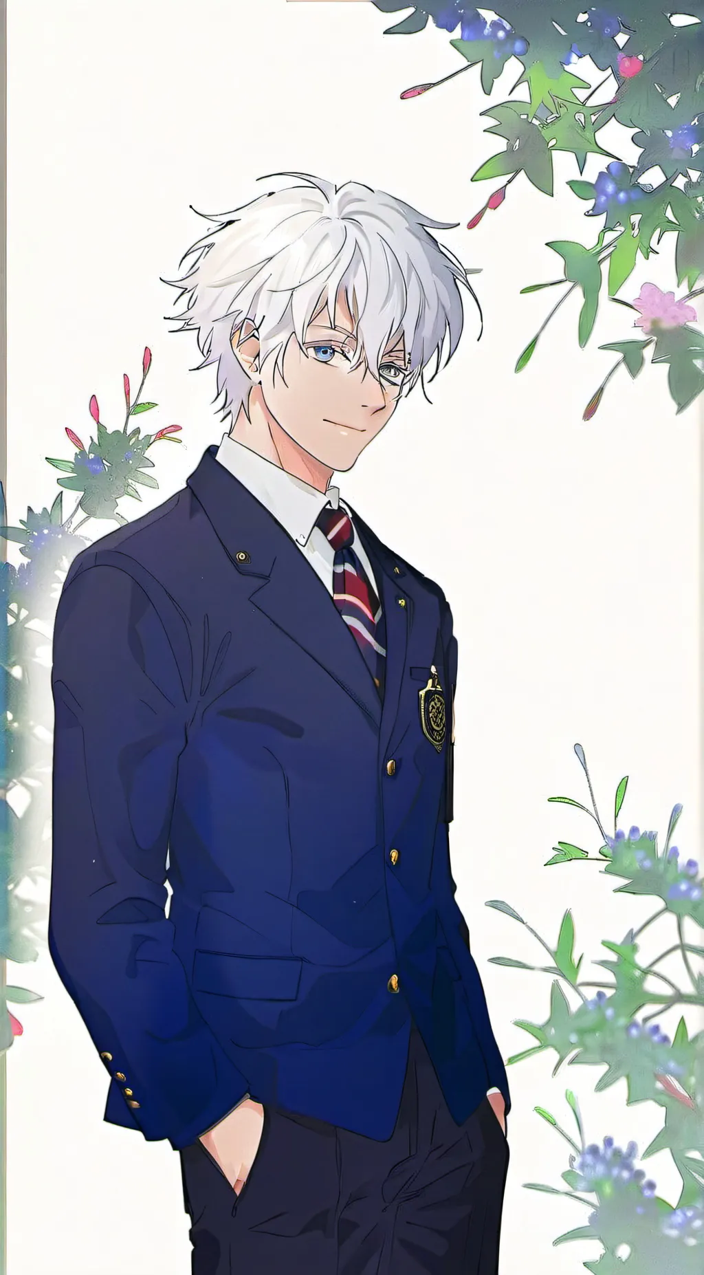 ai character: Satoru Gojo background