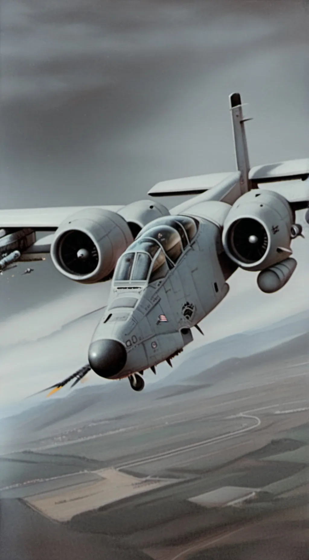 ai character: A-10 thunderbolt background