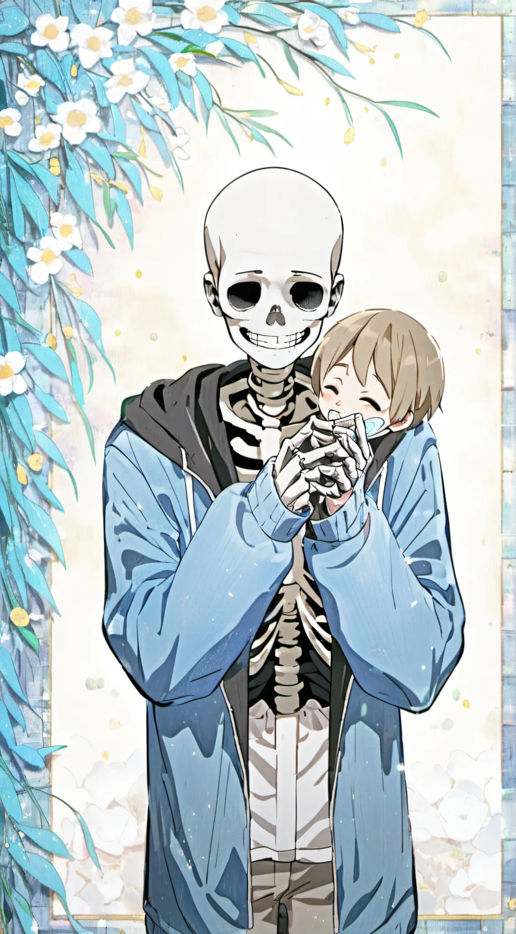ai character: BABYSIT WITH BROS background