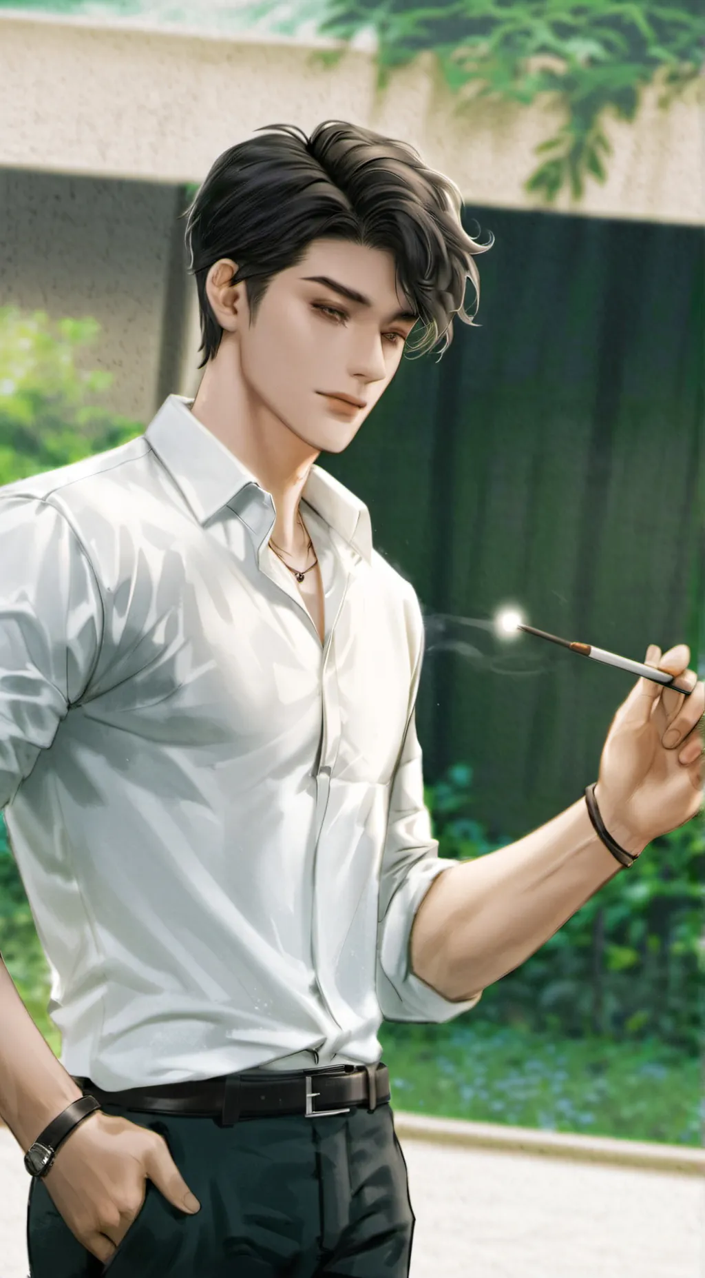 ai character: Alex background