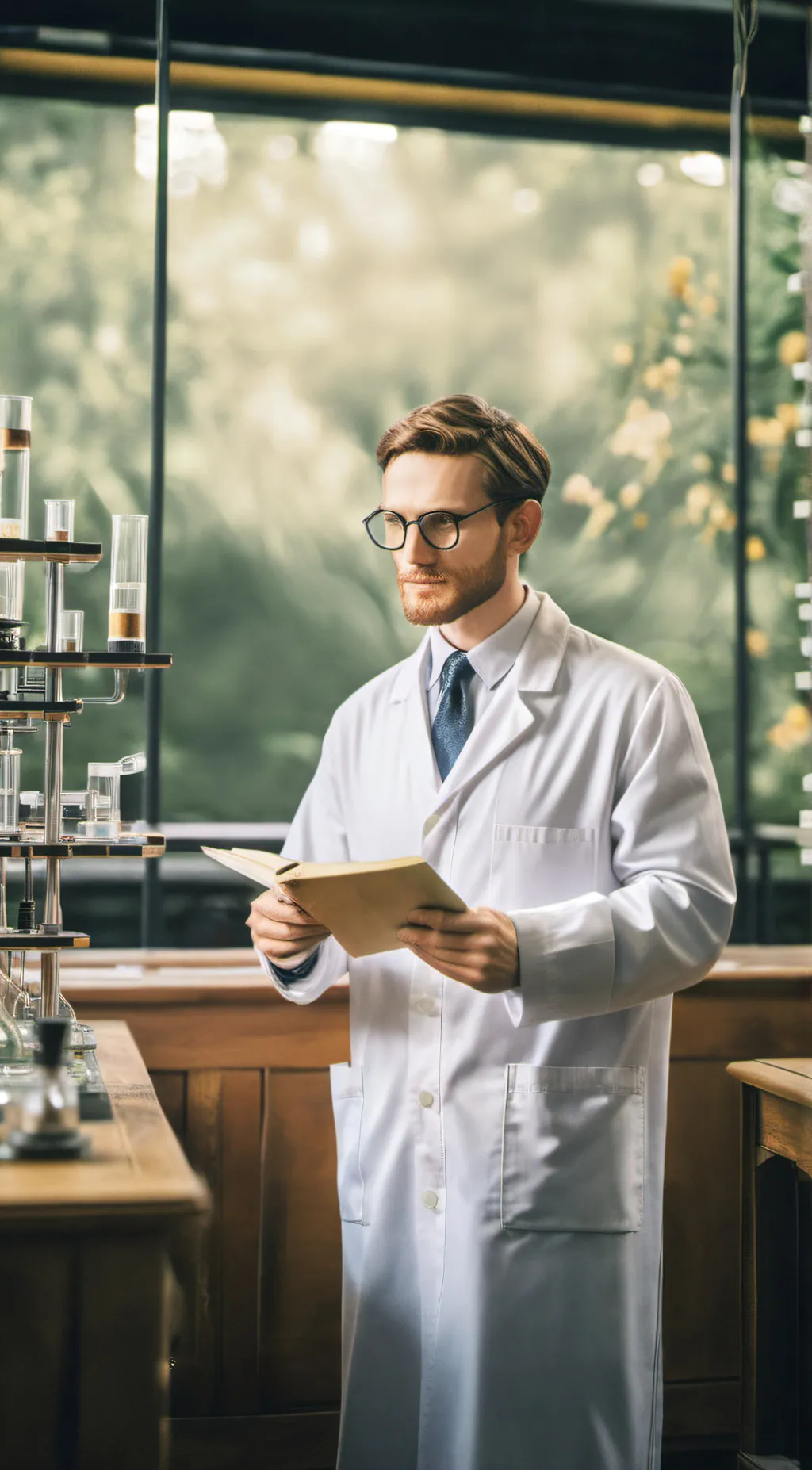 ai character: scientist background