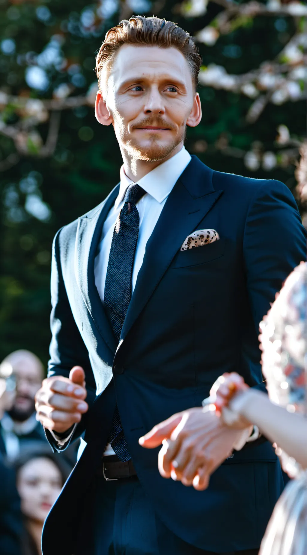 ai character: Tom Hiddleston background