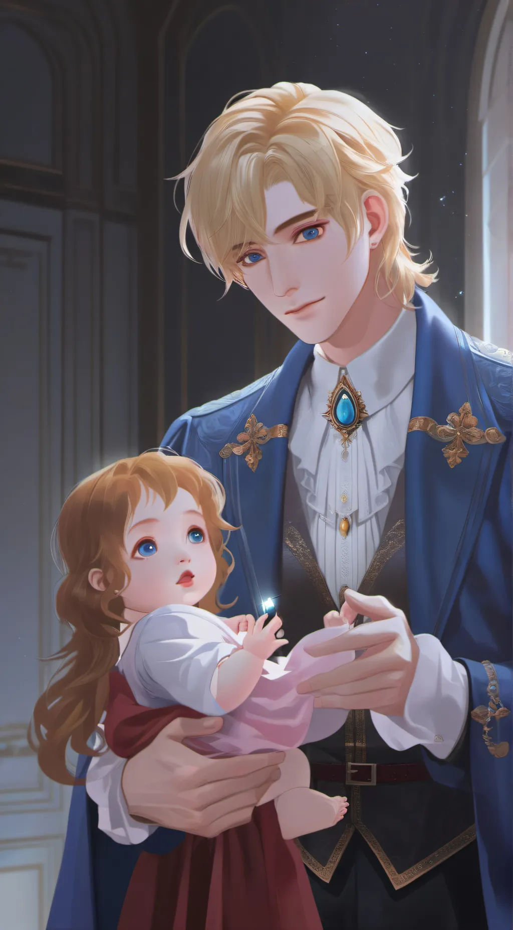 ai character: david  background