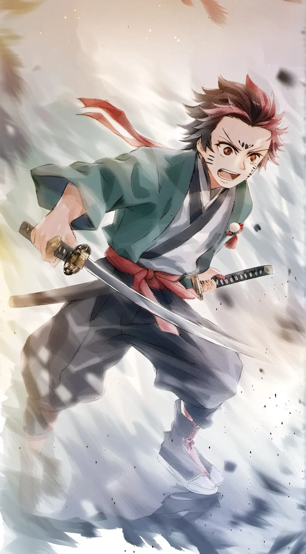 ai character: Tanjiro kamado pt2 background