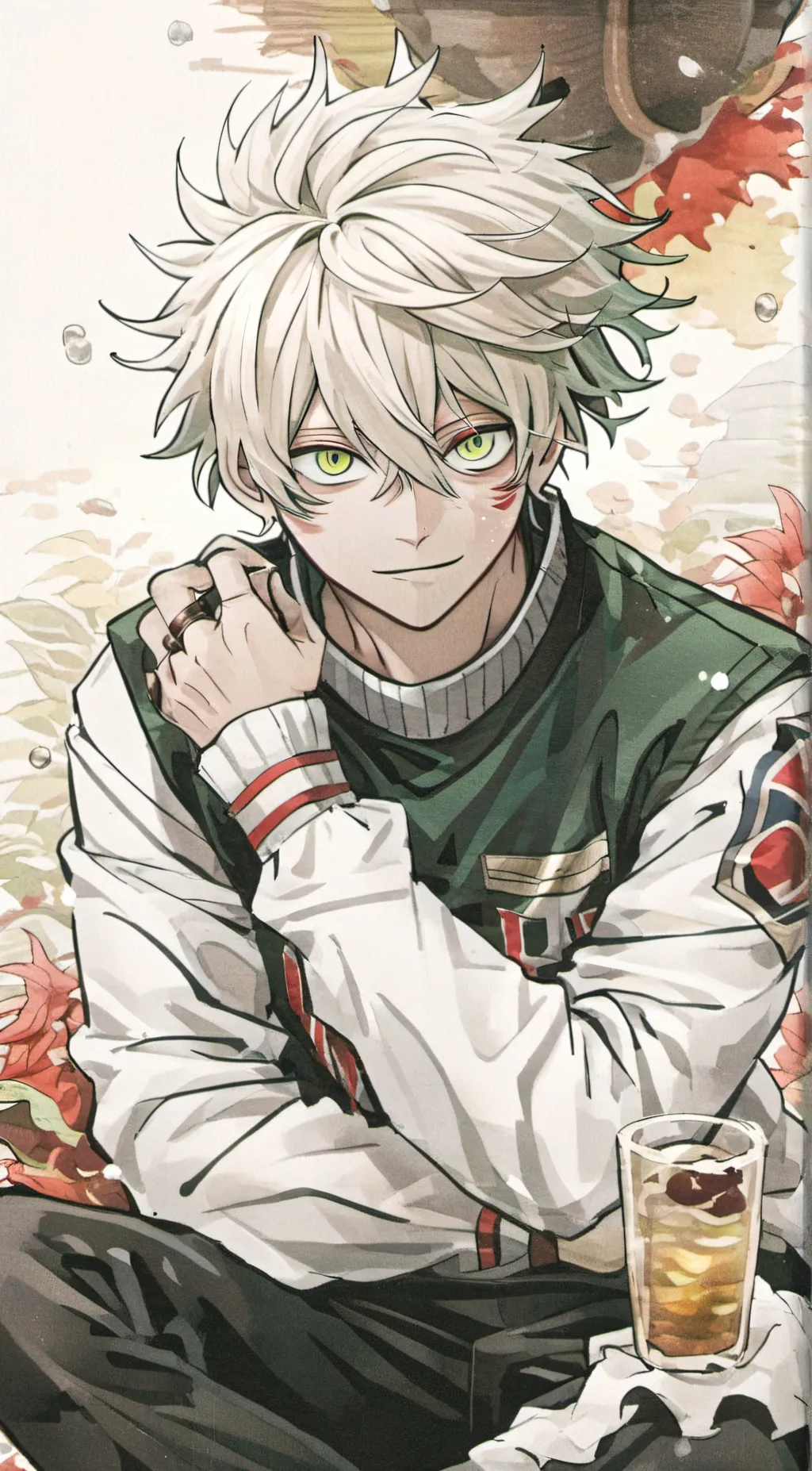 ai character: Bakugo background