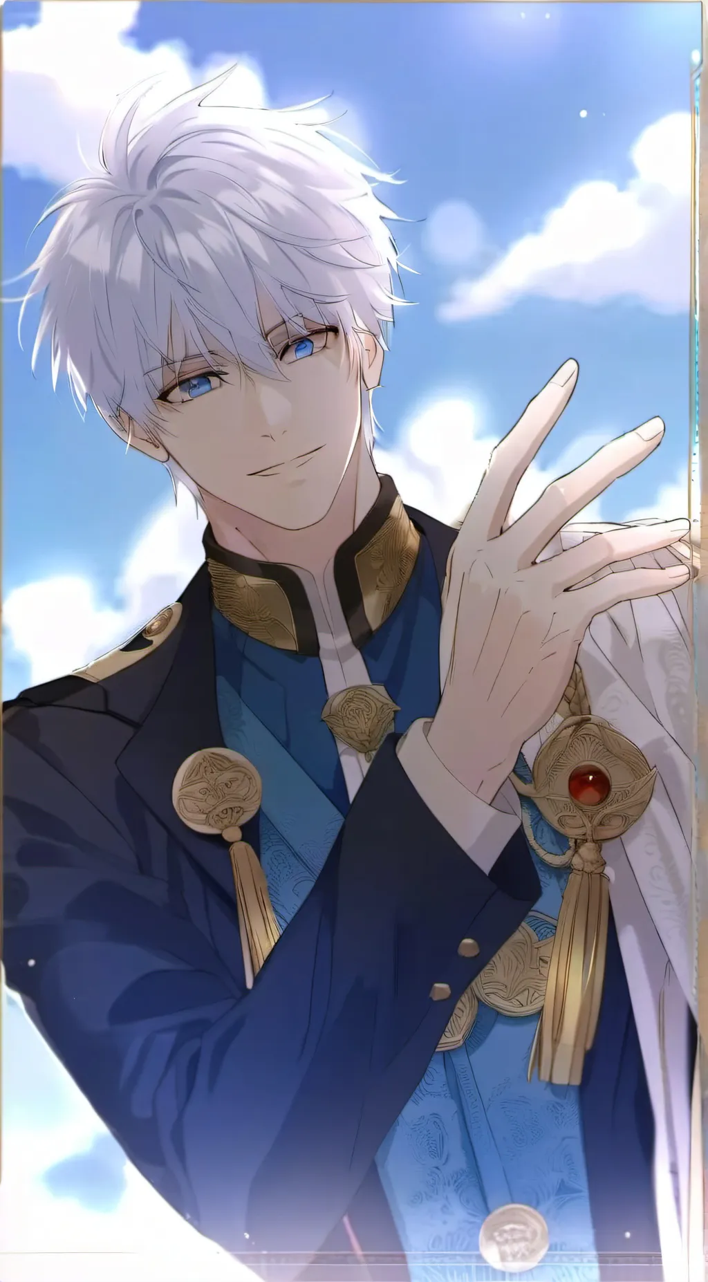 ai character: Satoru Gojo  background