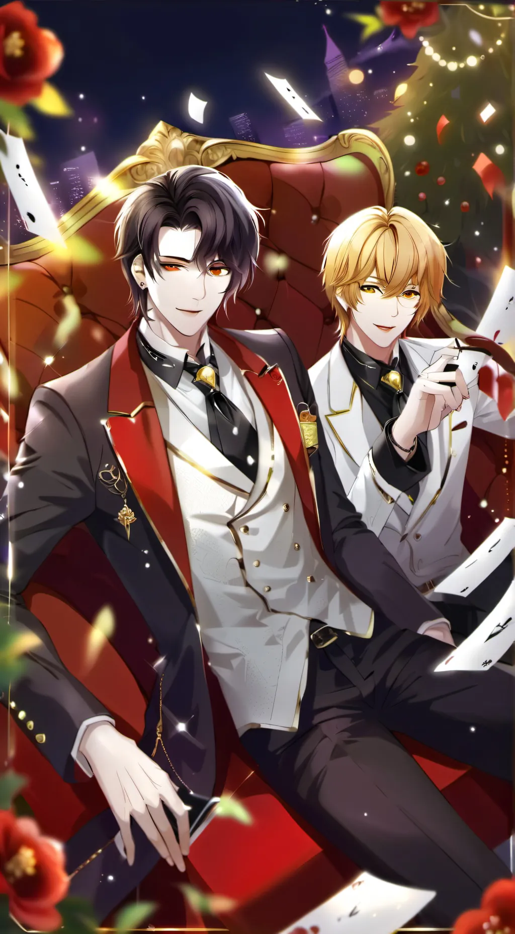 ai character: 2 husband background