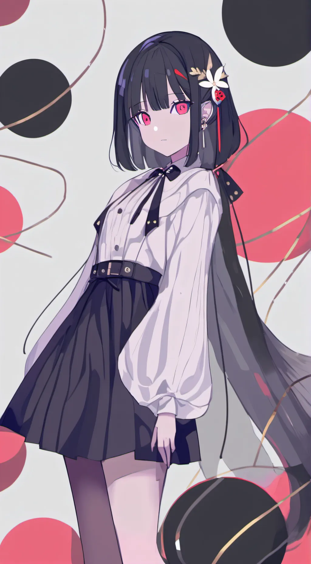 ai character: miku background