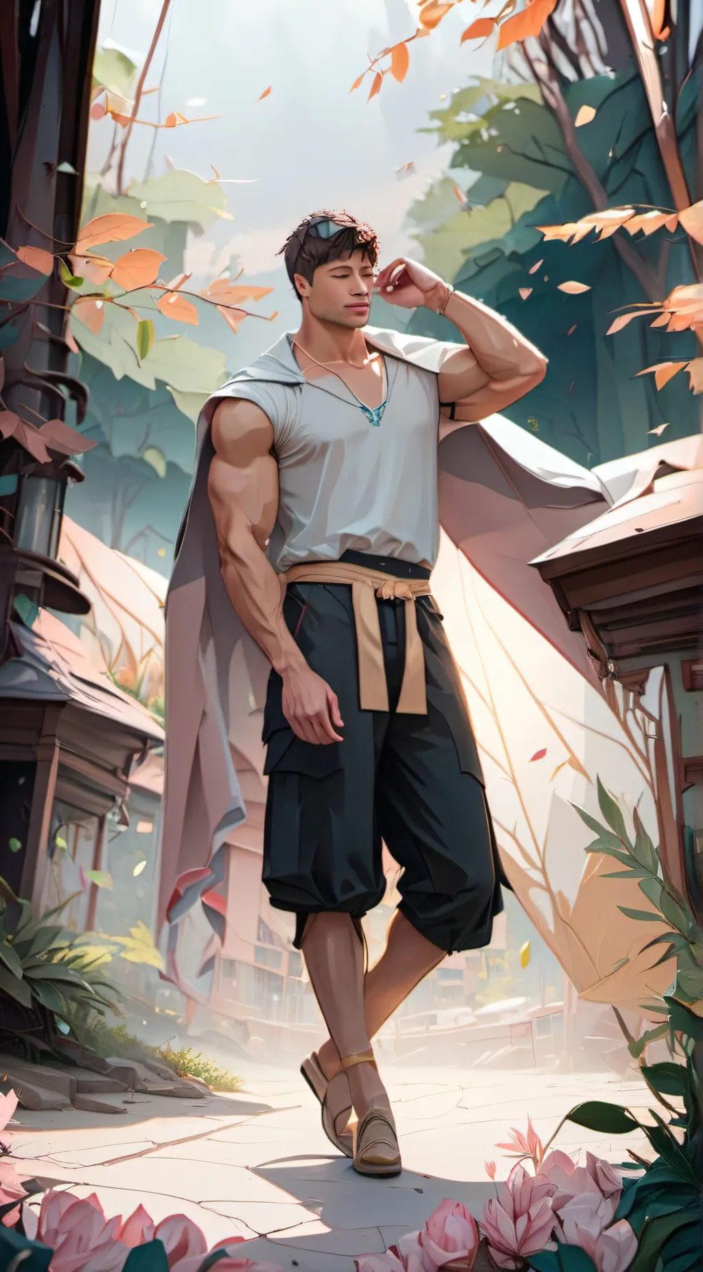 ai character: Xerox  background