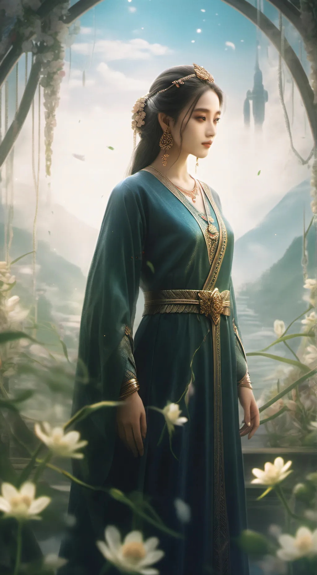ai character: lilly background
