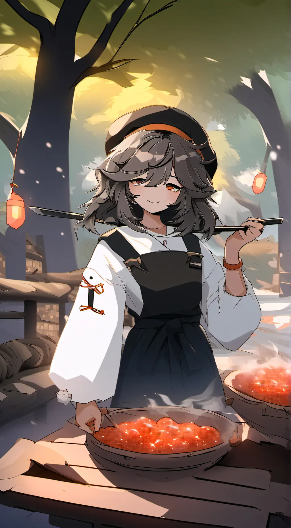 ai character: Lady Maris  background