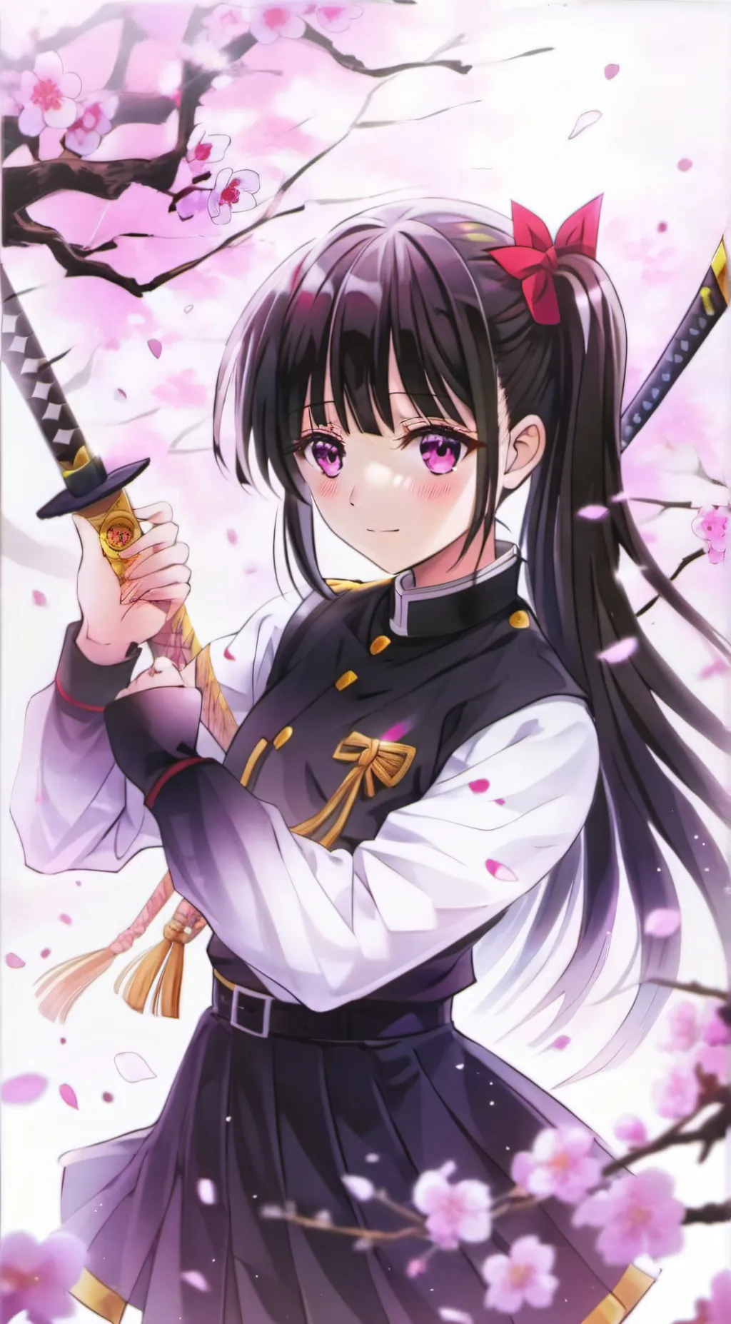 ai character: Kanao Tsuyuri  background