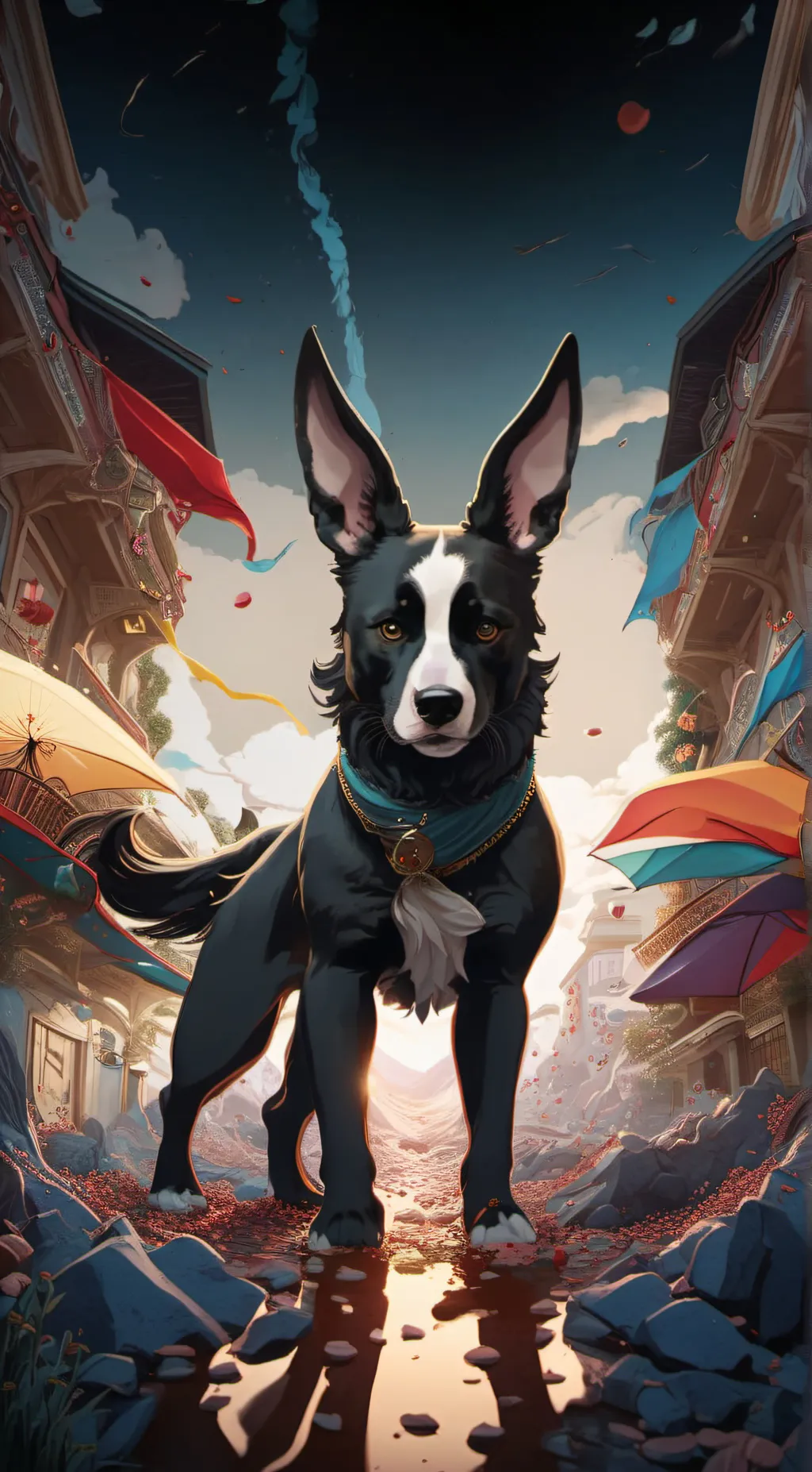 ai character: Temo background