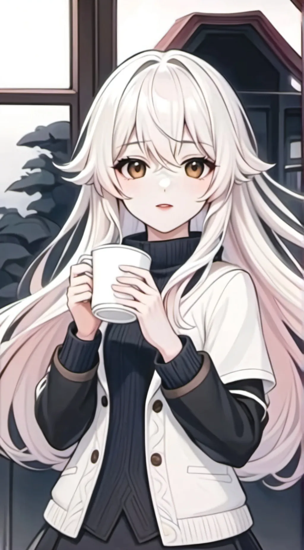 ai character: Luna background