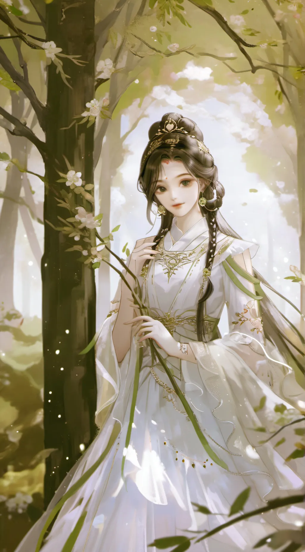 ai character: Anastasia background