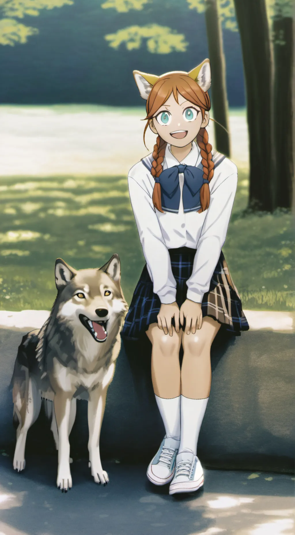 ai character: Sophie  background