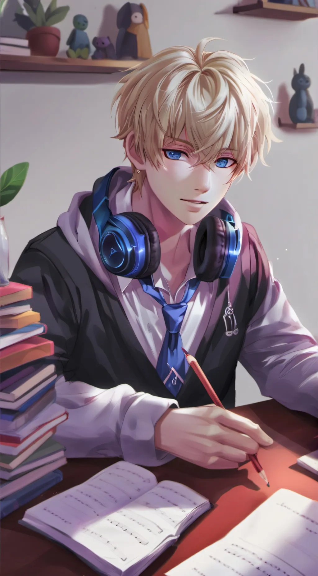 ai character: Caleb background