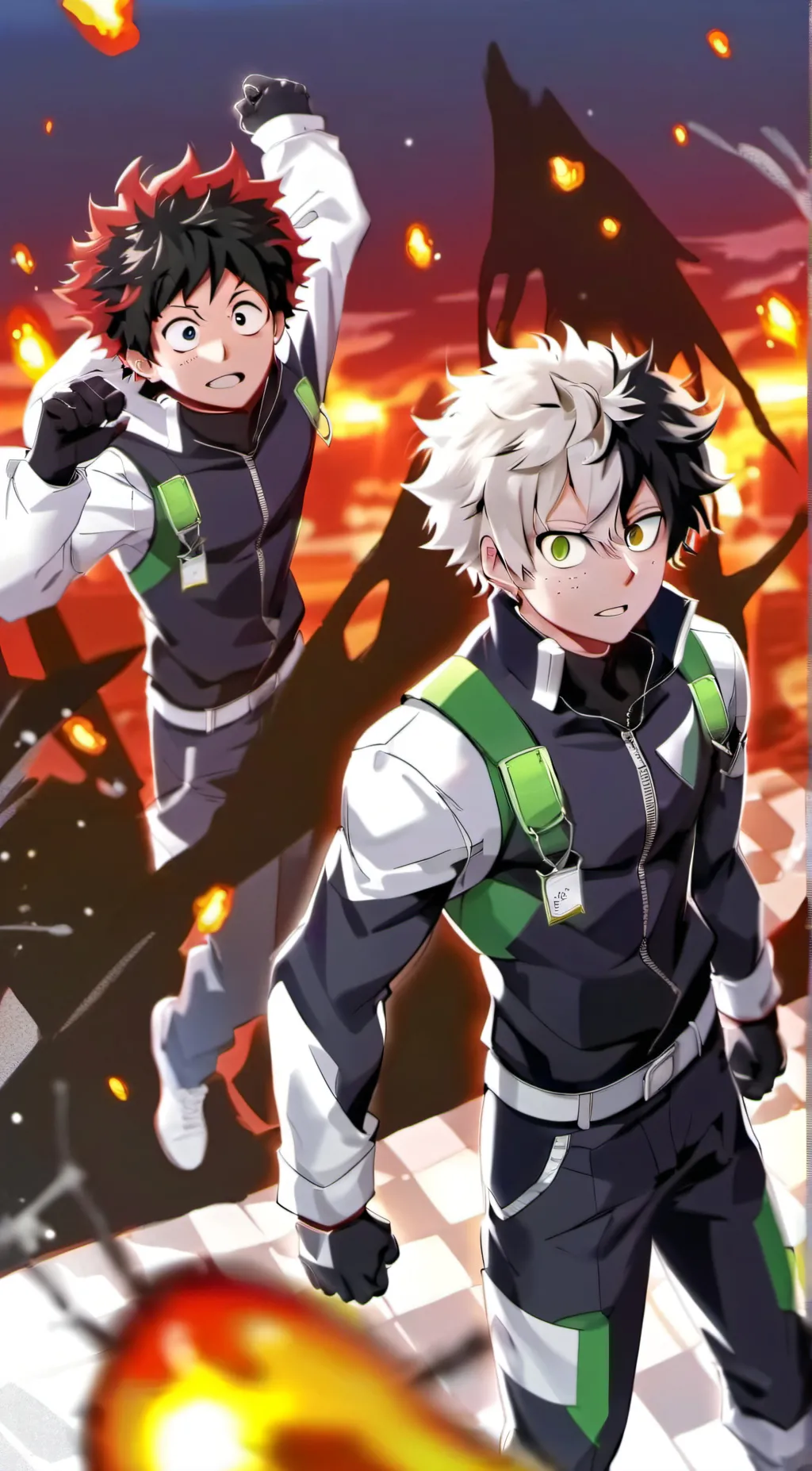 ai character: MHA-Class 1-A  background