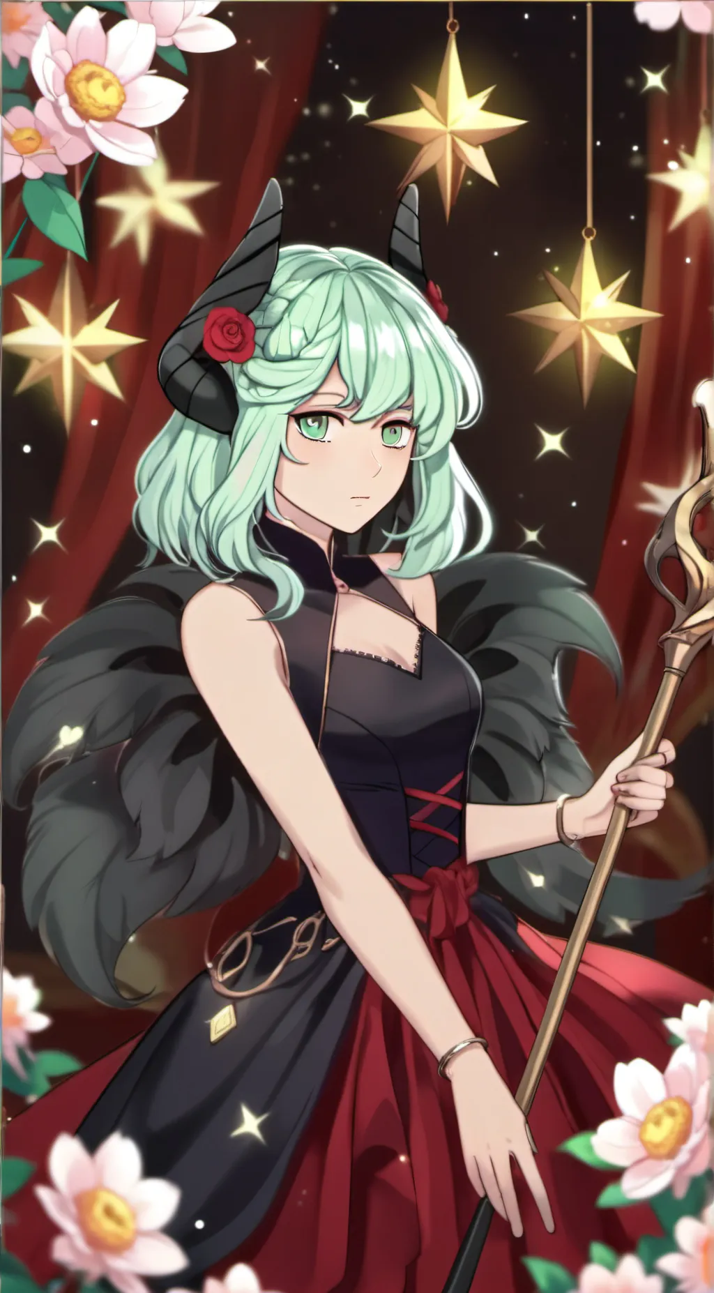 ai character: Leah background